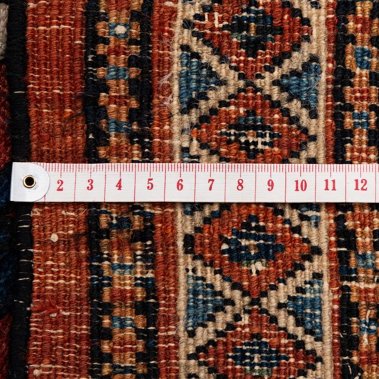 An antique 'khan carpet', Bakhtiari, western persia. c. 550 x 350 cm.