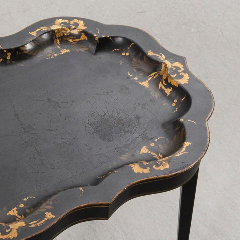 Brick table, Rococo style, 19th century.