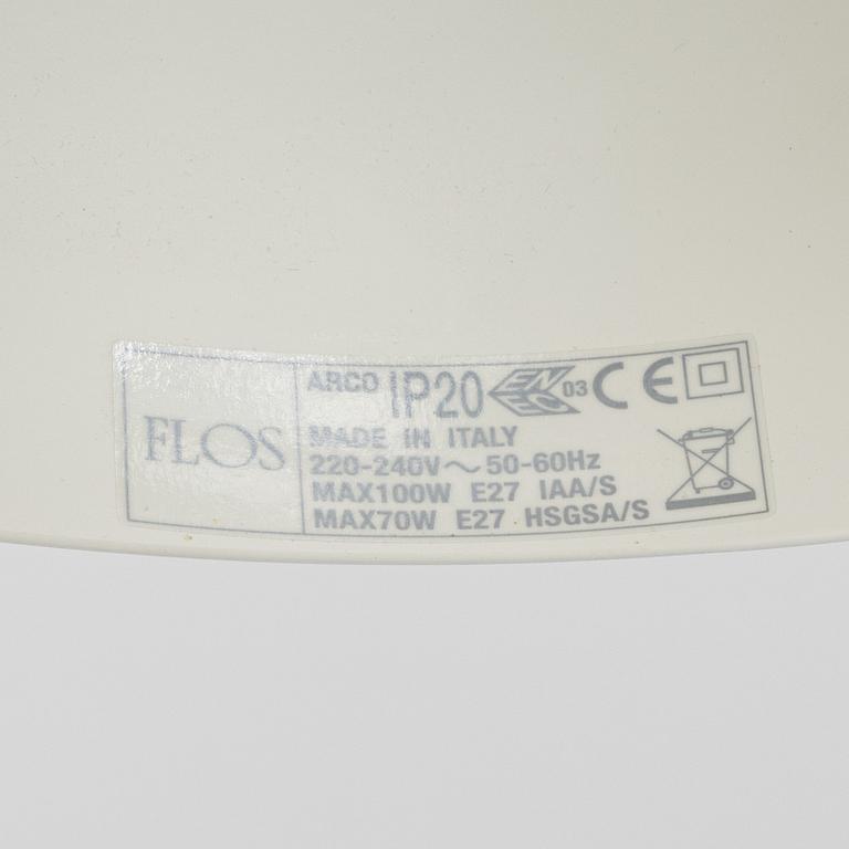 Achille & Pier Castiglioni, floor lamp, "Arco" for Flos, Italy, end of the 20th century.