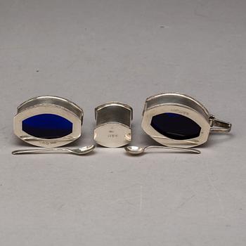 KRYDDSET, Silver. Charles Perry, Chester, England, 1930-tal.