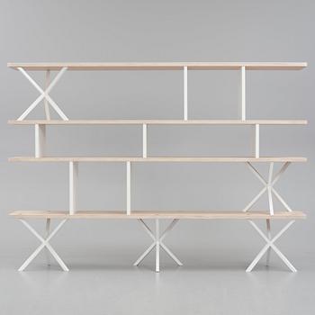Per Söderberg, bokhylla, specialbeställd "NEB Shelving System", No Early Birds.