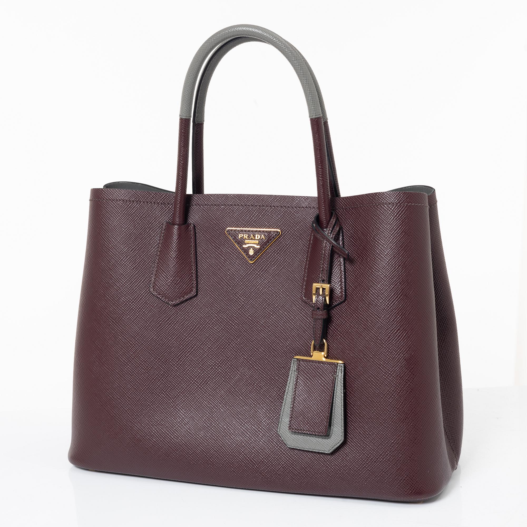 Prada, väska, "Shopping/Double.