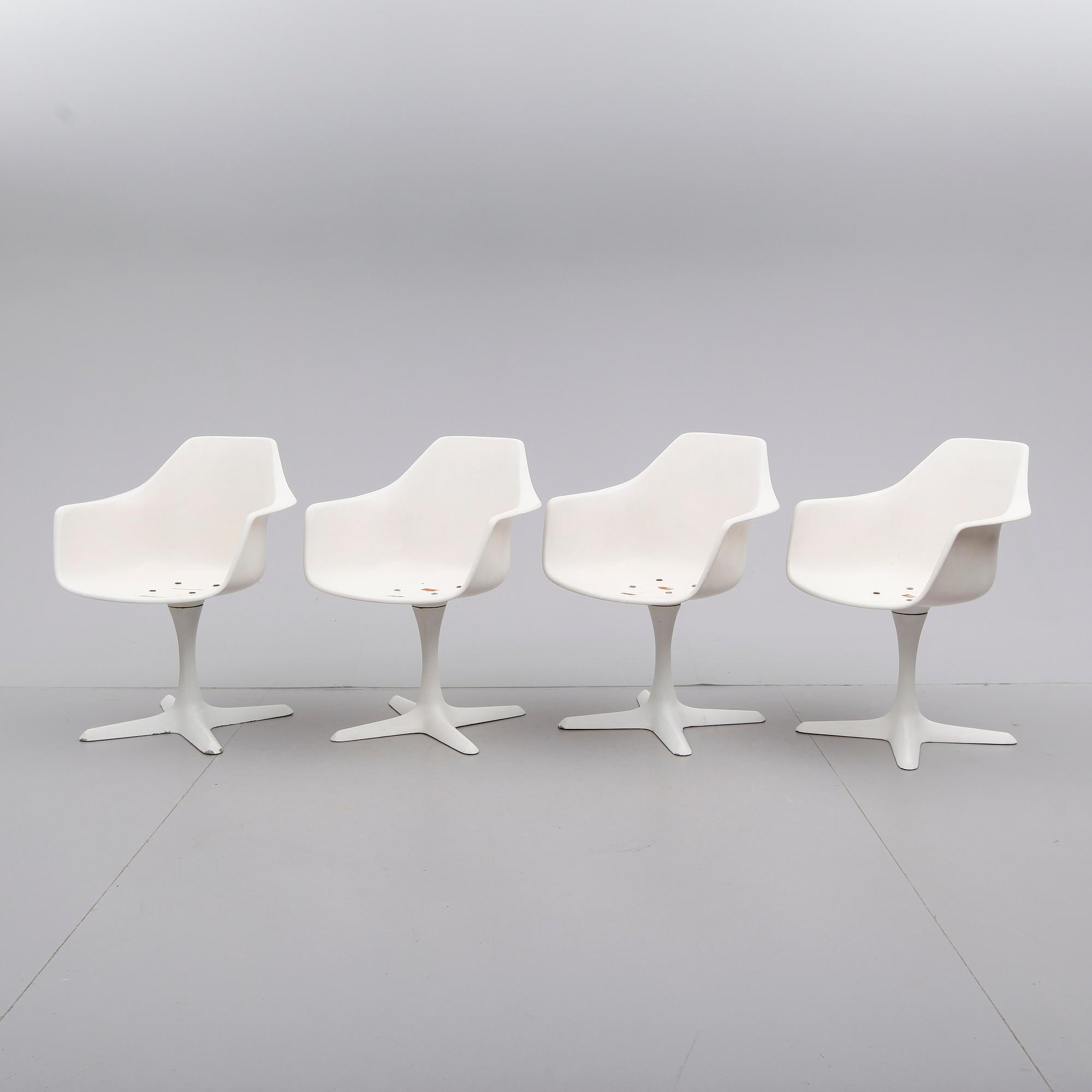 STOLAR, 4 st, "Tulip", Arkana, 1950-/60-tal.