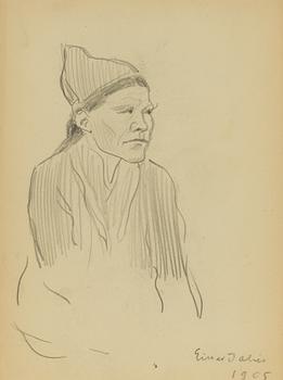 Einar Jolin, Sittande same/Sittande same a tergo.