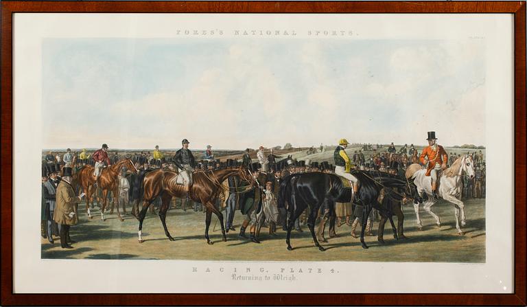 JOHN FREDERICK HERRING, SR, efter, gravyr, 1800-tal.