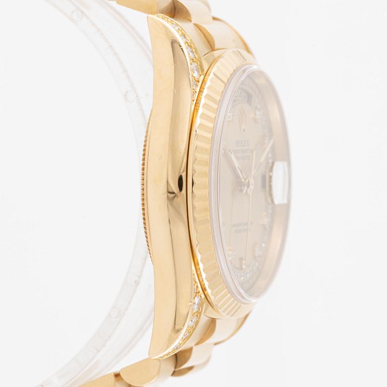 Rolex, Day-Date, "Diamond String Dial", ca 1994.