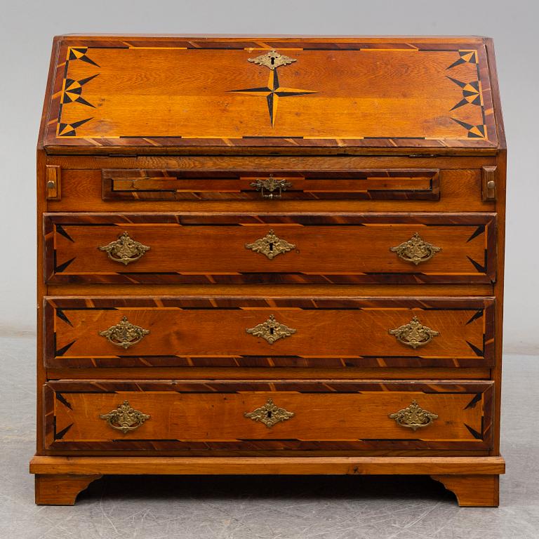 A Swedish late 18th century secretaire.
