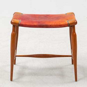 Josef Frank, a model 967 stool, Firma Svenskt Tenn.