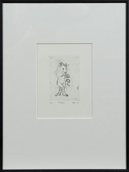 OUTI HEISKANEN, etching, signed and dated -05, numbered 2/20.