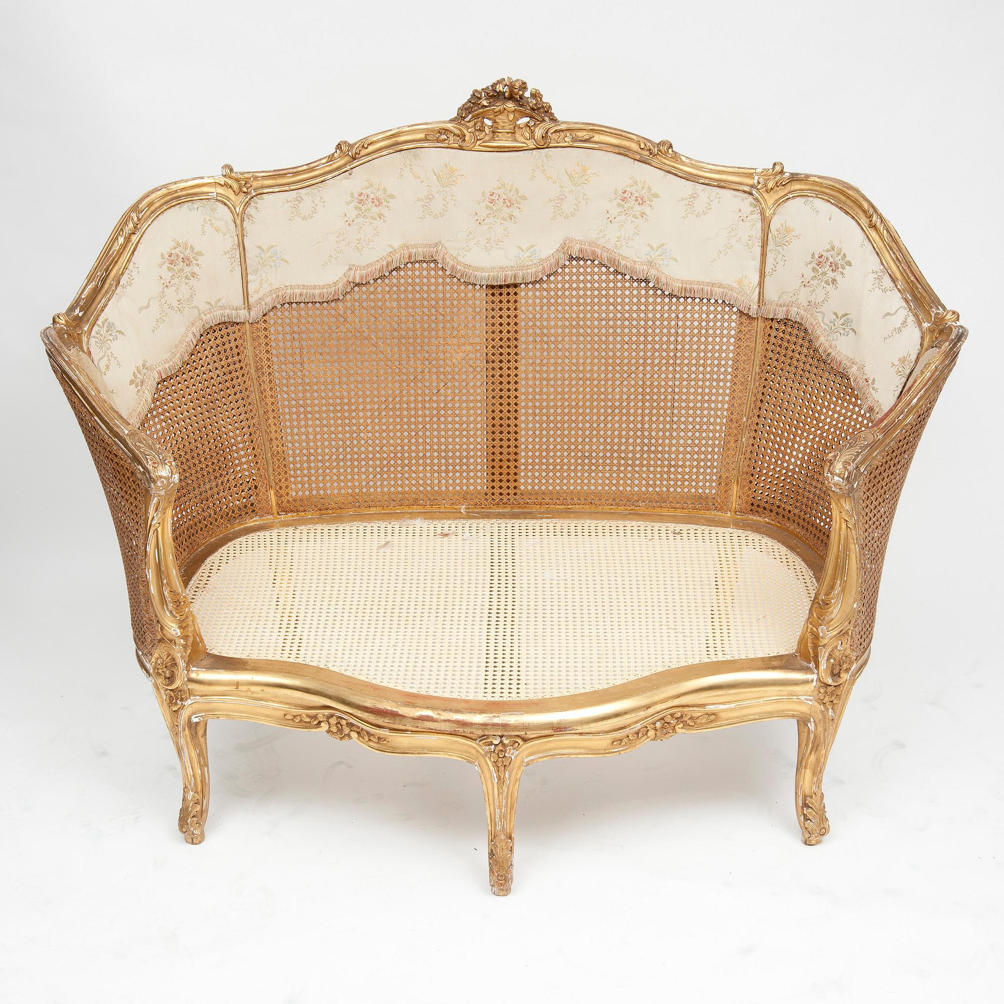 SOFFA, rokokostil, 1900-talets början.