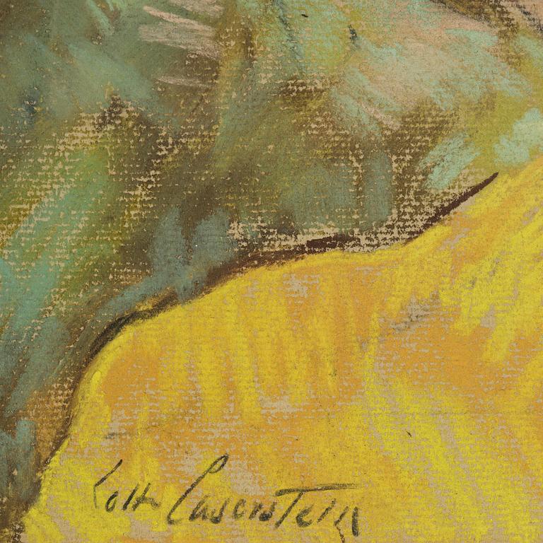 Lotte Laserstein, Girl in a sun hat.