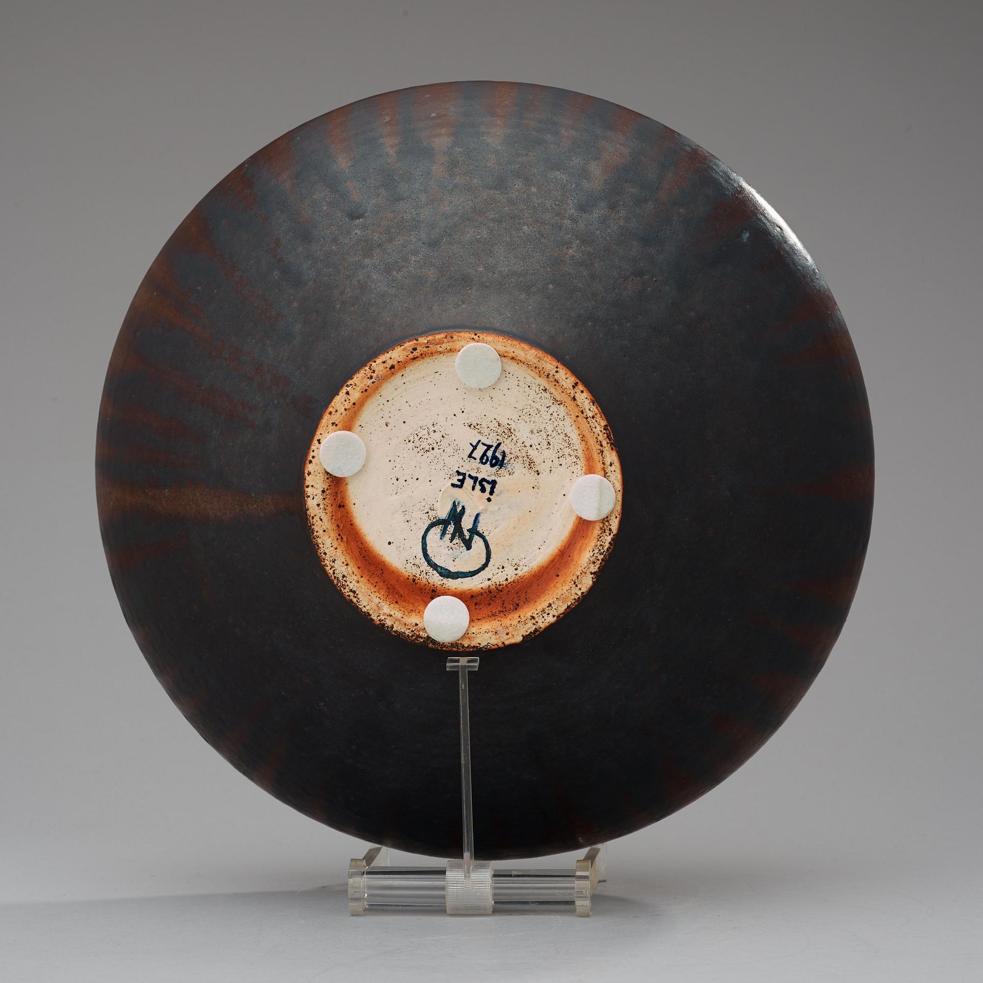 A Patrick Nordström stonware urn, Isle 1927.