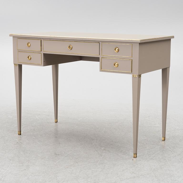 A Gustavian style ladies' writing desk, mid-20th century.