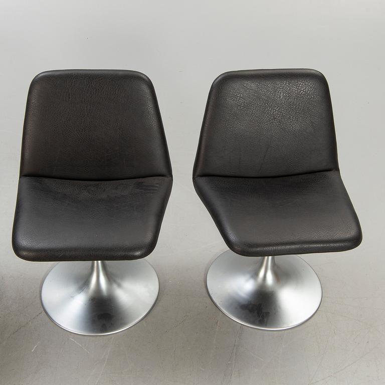 Börje Johansson, stolar, 4 st "Vinga" Johanson Design, Markaryd, 1900-talets andra hälft.