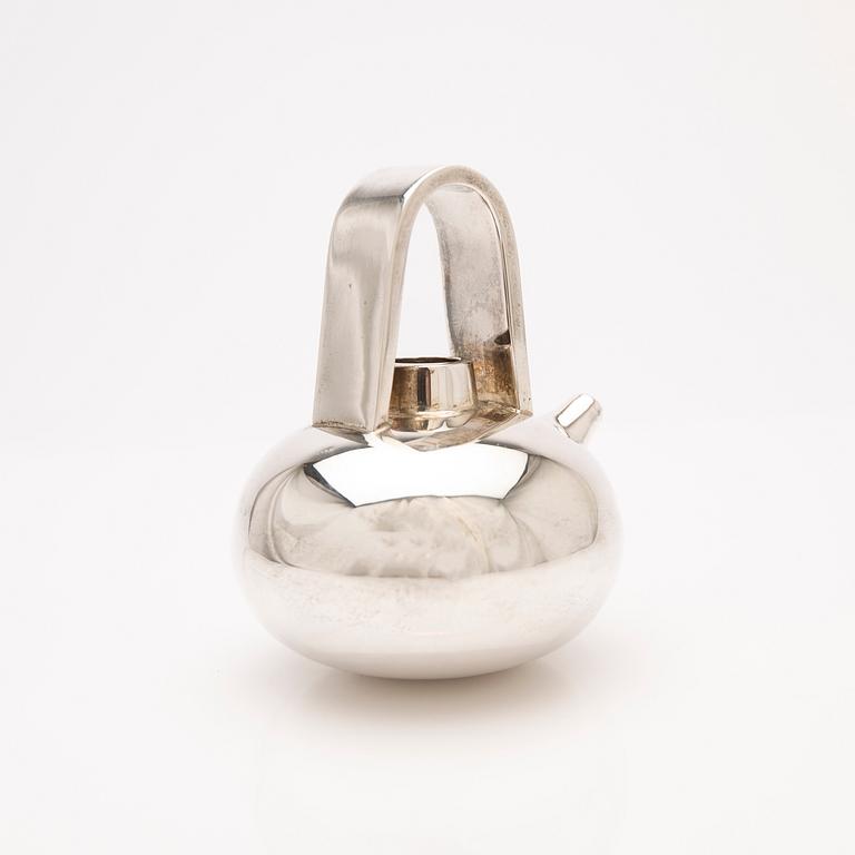 Teapot, sterling silver, Mexico.