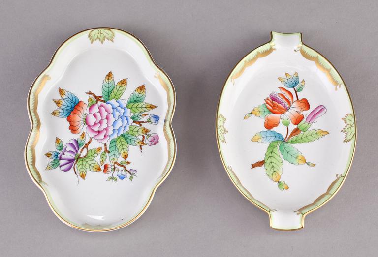 PARTI PORSLIN, 6 delar, Herend, 1900-talets andra hälft.