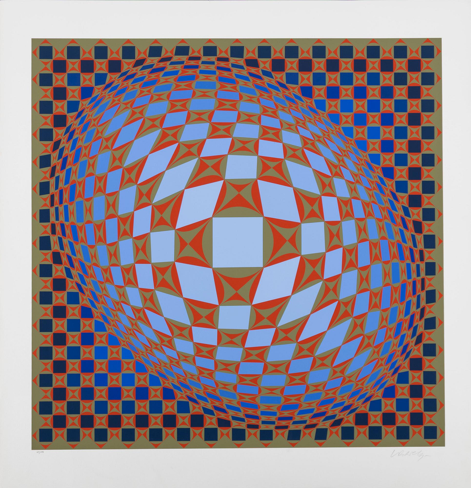 Victor Vasarely, "Louisiana 3".