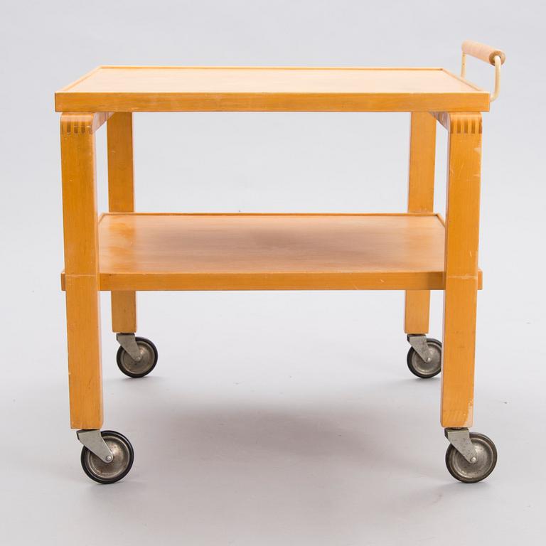 Alvar Aalto, A 1940s '99' tea trolley for  O.Y. Huonekalu- ja Rakennustyötehdas A.B. Finland.