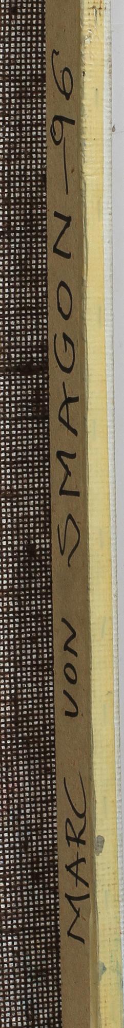MARC VON SMAGON, akryl på papper, sign o dat -96 a tergo.