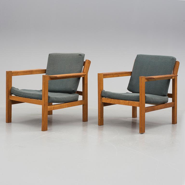 FÅTÖLJER, ett par, Danmark, 1960-tal.