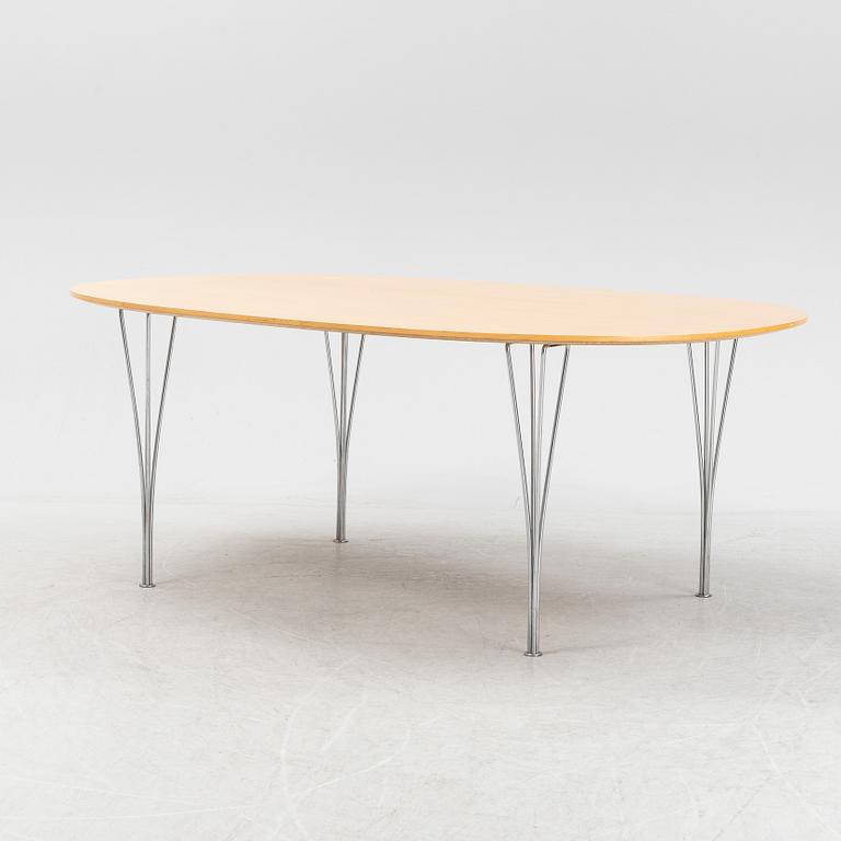 Bruno Mathsson & Piet Hein, matbord, "Superellips", Fritz Hansen.