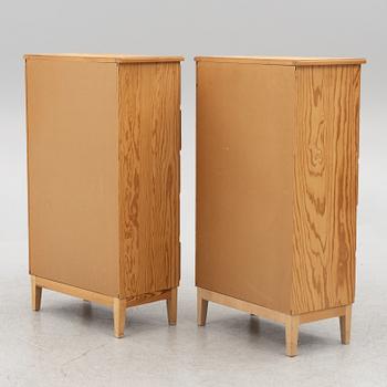 Dressers, a pair, second half of the 20th century.