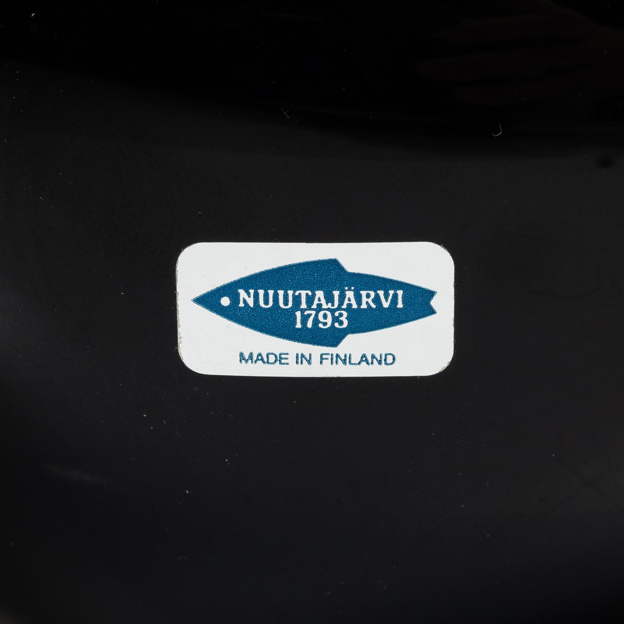 Oiva Toikka, a pair of glass birds, Nuutajärvi, Notsjö, Iittala, Finland.