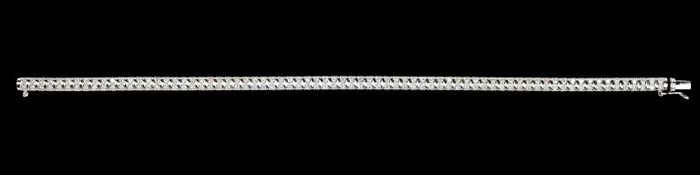 ARMBAND, briljantslipade diamanter, tot. ca 1.80 ct.