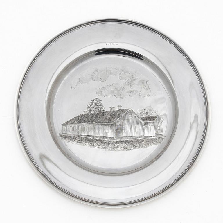 A silver platter, GAB, Stockholm, Sweden, 1937.