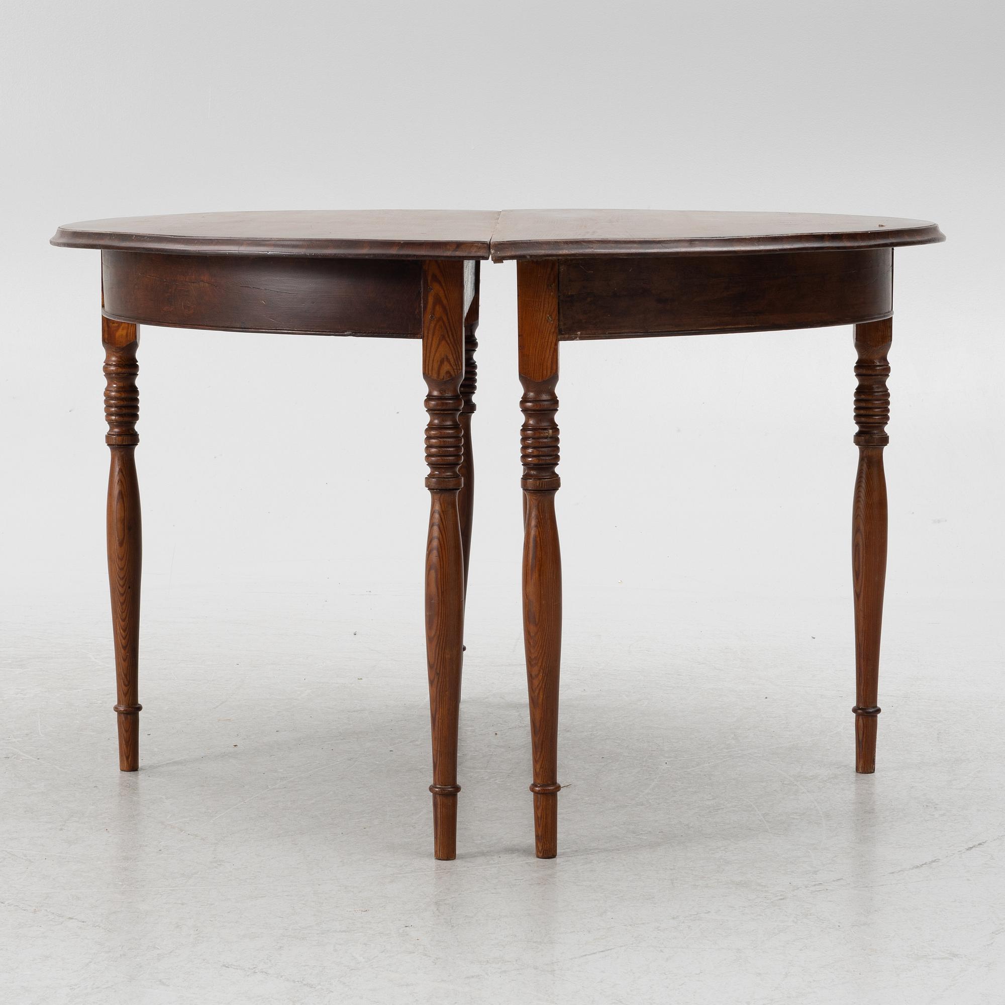 Matbord, sent 1800-tal.