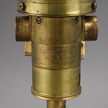 MÄTINSTRUMENT, mässing Walker´s, Birmingham, omkring 1900.