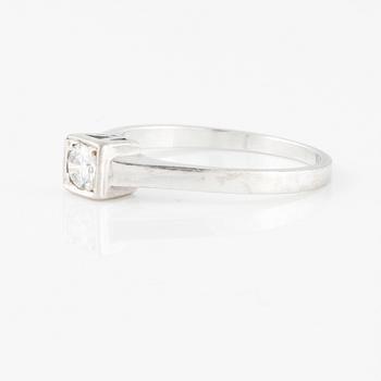 RING, med briljantslipad diamant 0.14 ct.