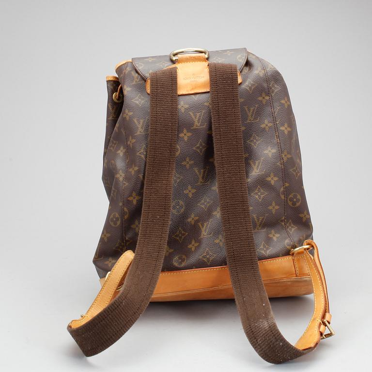 RYGGSÄCK, "Montsouris", Louis Vuitton.