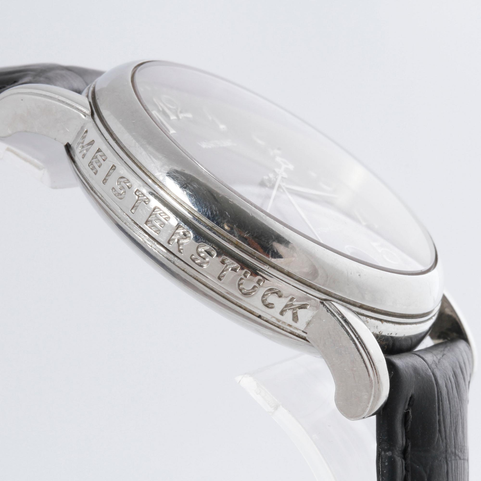 MONTBLANC, Meisterstück Star, wristwatch, 36 mm.