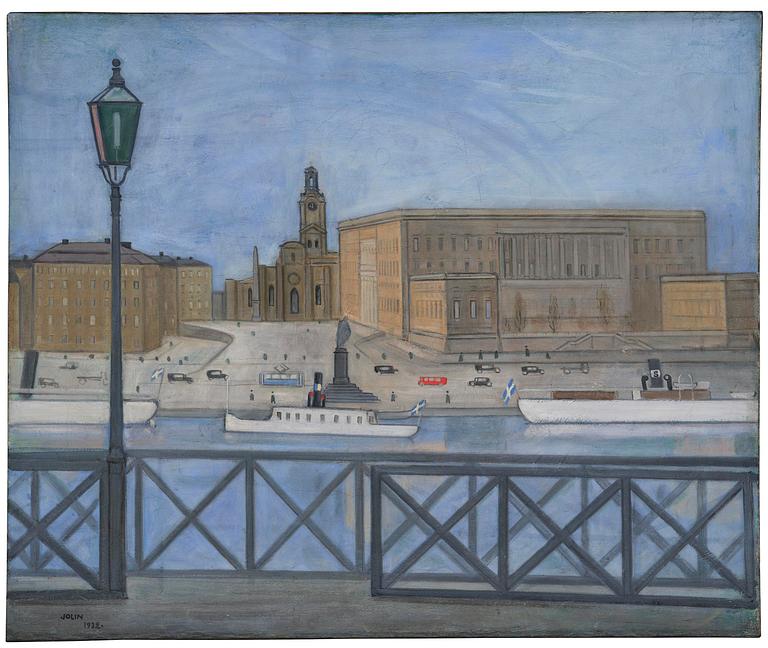 Einar Jolin, View towards the The Royal Palace, Stockholm.