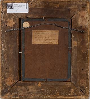 James Leakey, oil on panel.