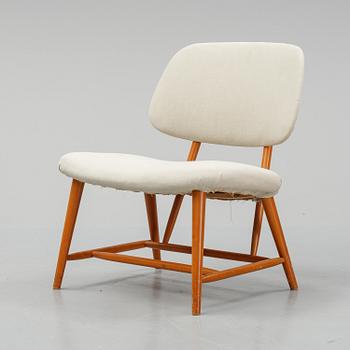 Alf Svensson, easy chair, "TeVe", Bra Bohag, Studio Ljungs Industrier, 1950's.