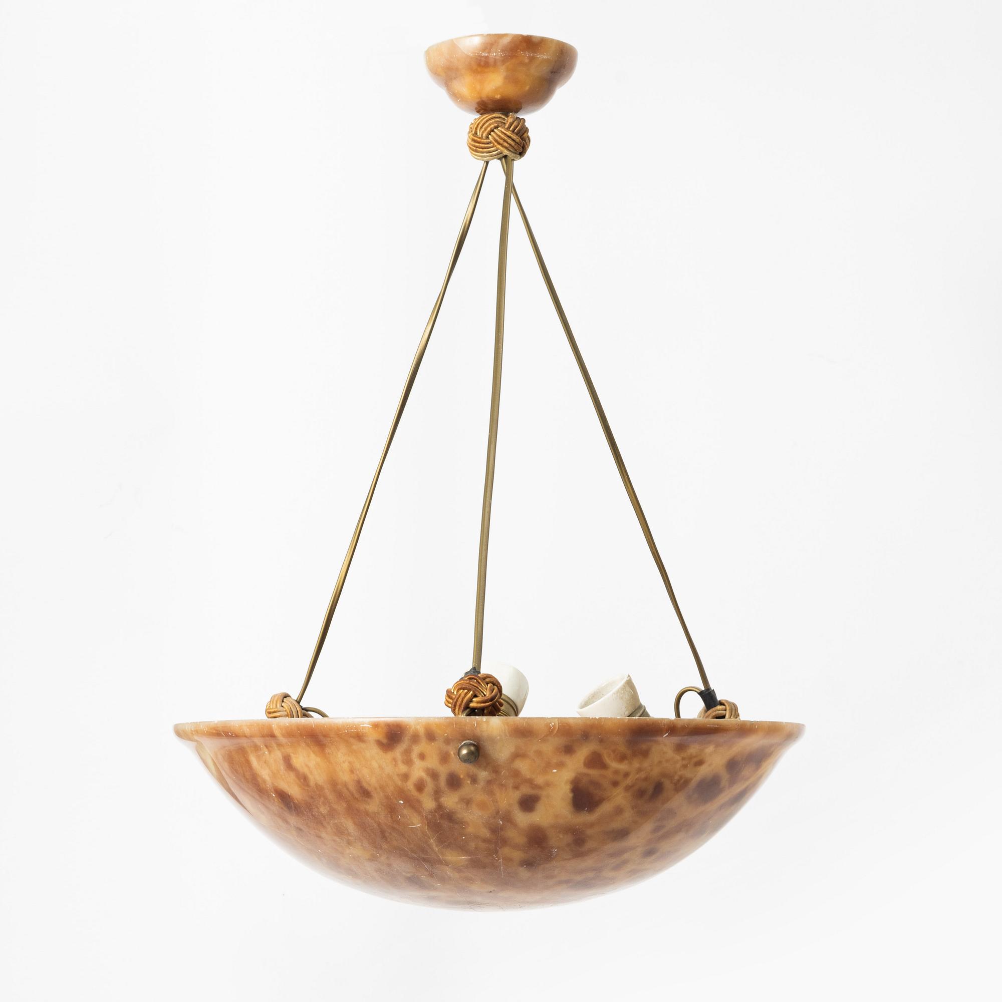 Taklampa, 1930/40-tal.