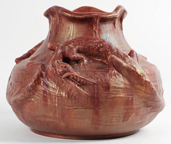 URNA, keramik, jugend, Höganäs, 1900-talets början.