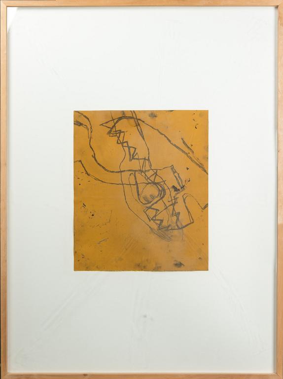 PACO KNÖLLER, mixed media, märkt a tergo 1982-87/228.