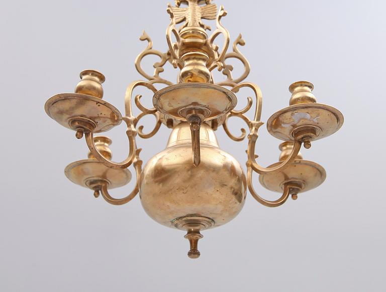 TAKKRONA, barockstil, 1800-talets första hälft. Höjd ca 47 cm.