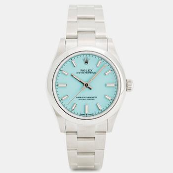 90. Rolex, Oyster Perpetual 31, "Tiffany Dial", ca 2024.