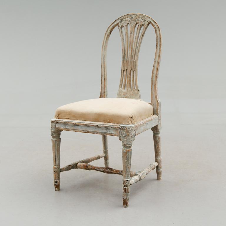 STOL, sengustaviansk, omkring år 1800.