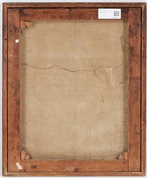 OKÄND KONSTNÄR, olja på duk, 1800-tal.