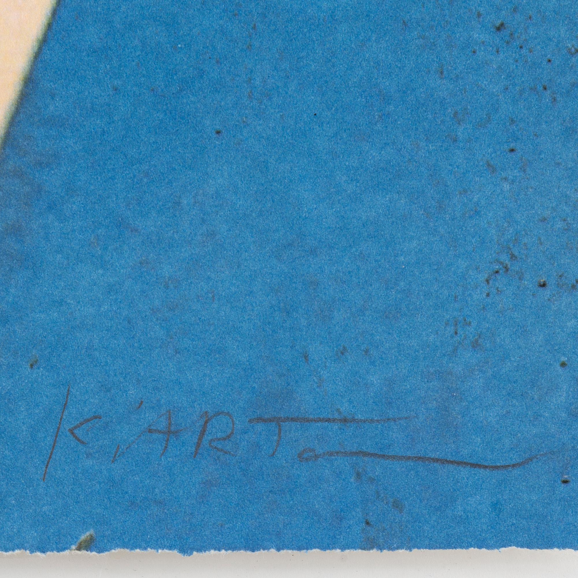 KJARTAN SLETTEMARK, lithograph in colours, signed 111/250.