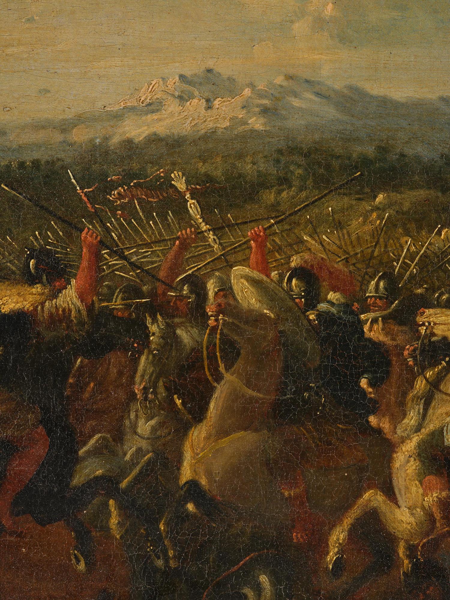 Francesco Graziani ("Ciccio"), circle of, Roman battle.