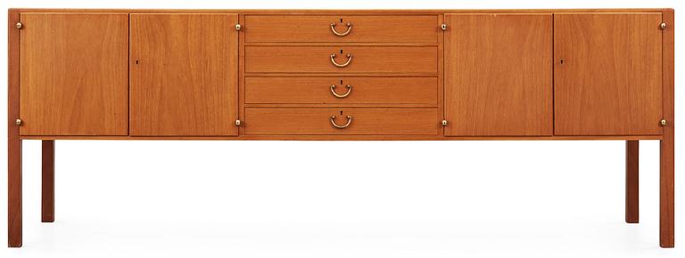 A Josef Frank mahogany sideboard by Svenskt Tenn, model 1015.