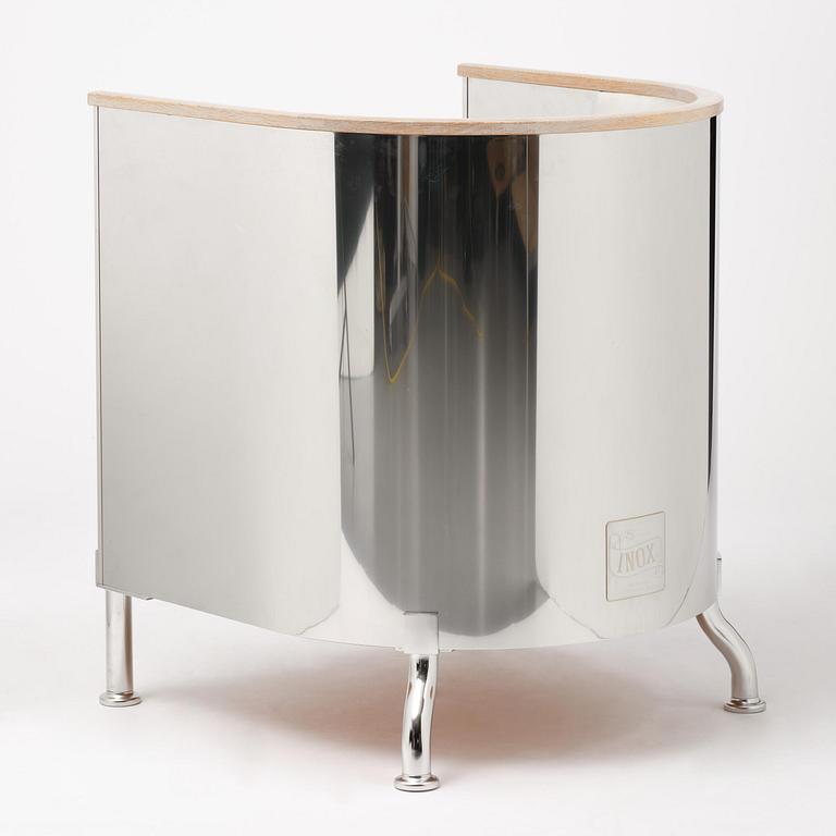 Mats Theselius, an "Inox" armchair, ed. 127/199, Källemo, Värnamo, post 2015.