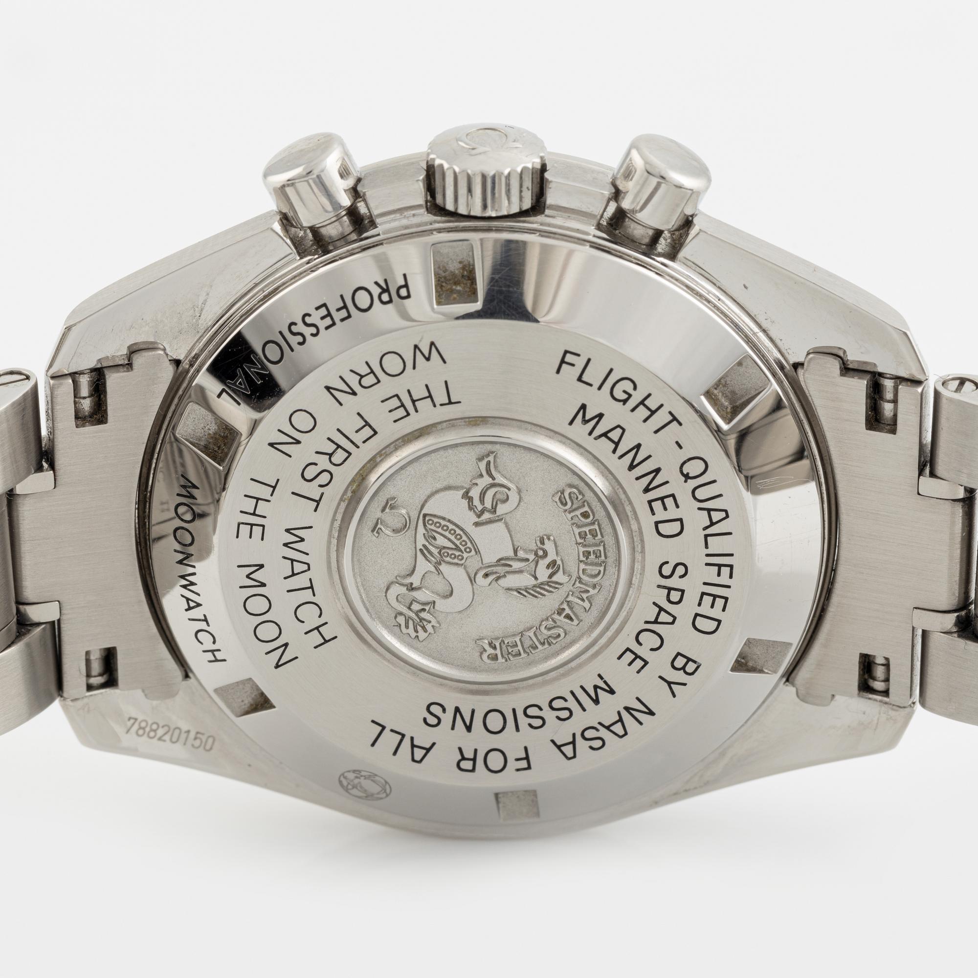 Omega, Speedmaster, Moonwatch, Professional, chronograph, wristwatch, 42 mm.