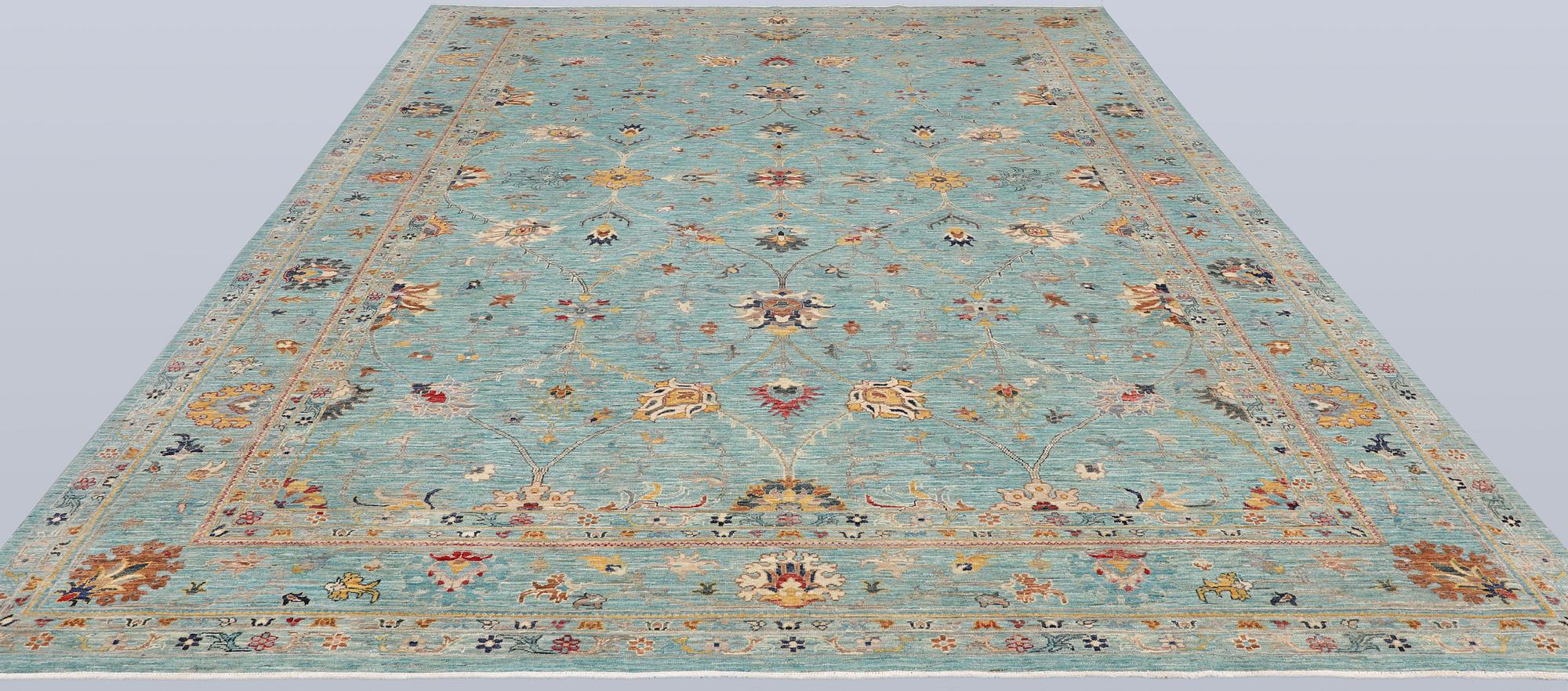 A carpet, Ziegler design, so-called Mamluk, approx. 367 x 274 cm.